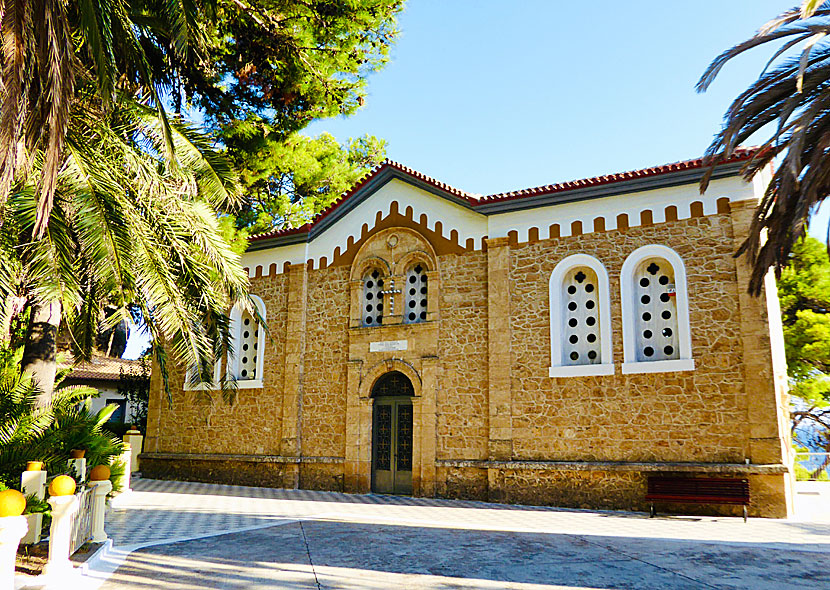 Panagia Eleistria church in Koroni Castle.