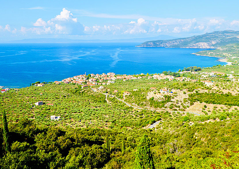 Kardamili is one of the Peloponnese's finest villages. The writer Swedish Staffan Stolpe lived here.