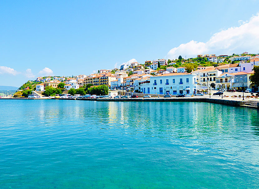 The village of Pylos in Messinia in southwestern Peloponnese.