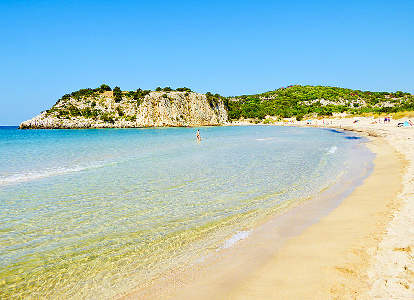 Voidokilia beach near Pylos.