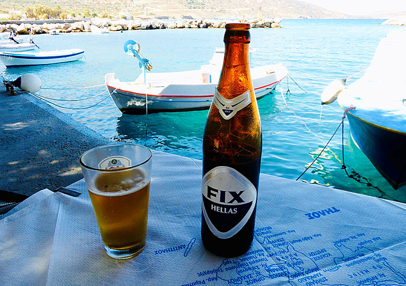 I think the Greek beer FIX is the best beer in Greece.