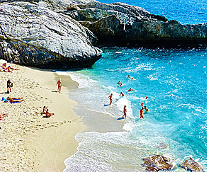 Nudist beaches in Greece.