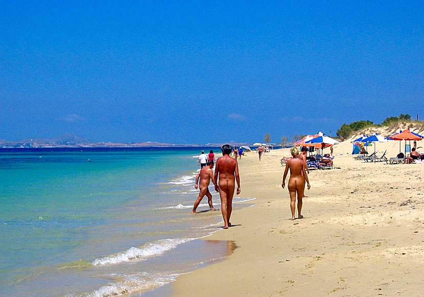 Official nudist beaches in Greece and in the Greek Islands.