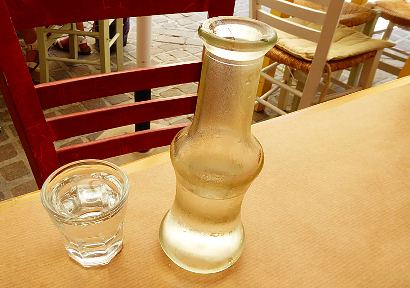 Raki, or Tzikoudia, is something of a national drink in Crete.