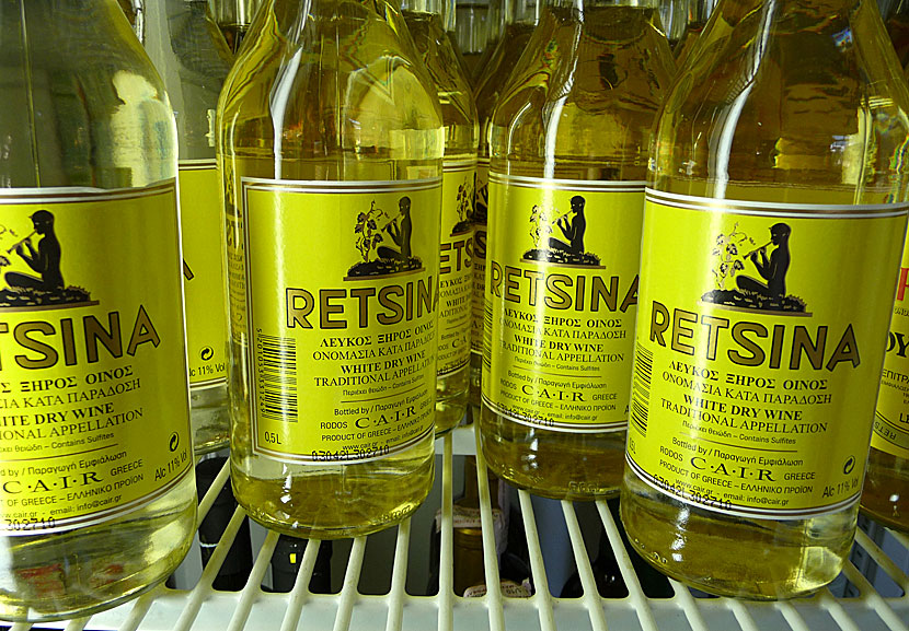 CAIR is perhaps the best retsina in Greece and it is produced in Rhodes.