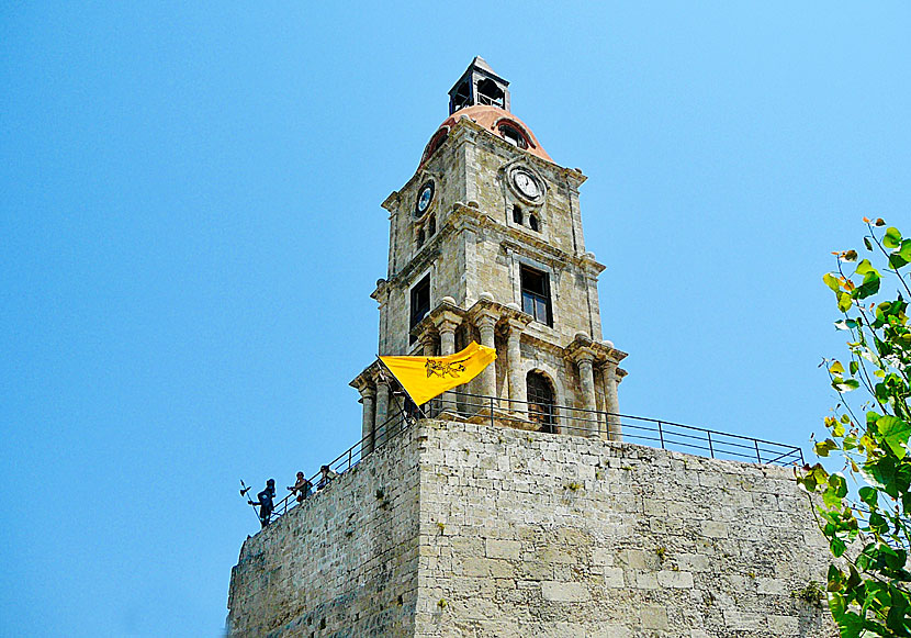 Restaurant Mamma Sofia is located near the clock tower in the old town.