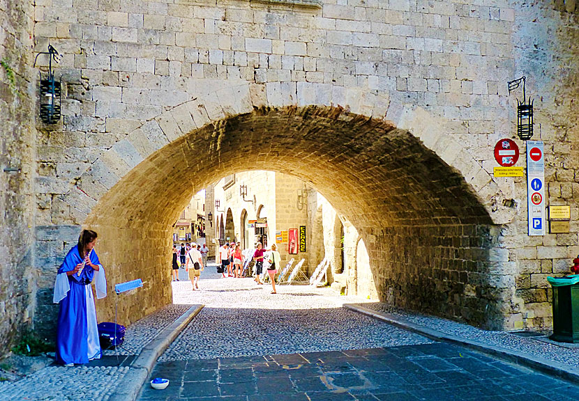 The old town of Rhodes is on the UNESCO World Heritage List.