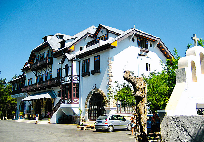 Hotel Elafos at Profitis Elias in Rhodes.