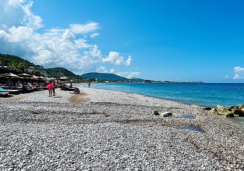 Ixia beach near Rhodes town.