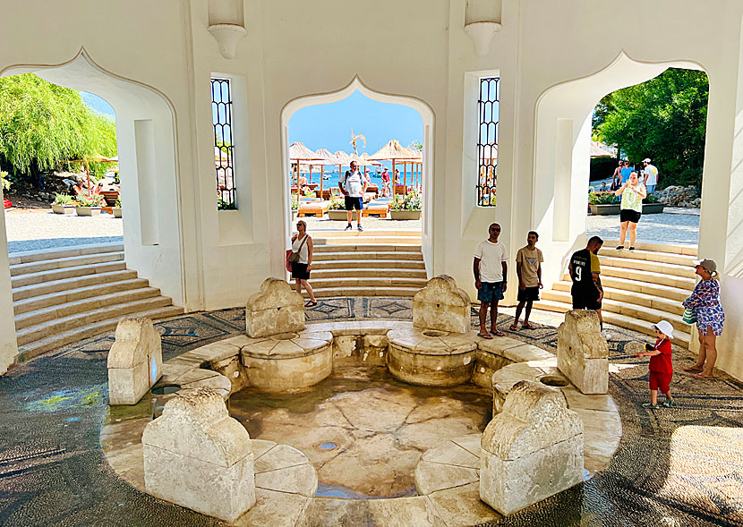 Known since ancient times, Kallithea Springs was renovated in 2007.