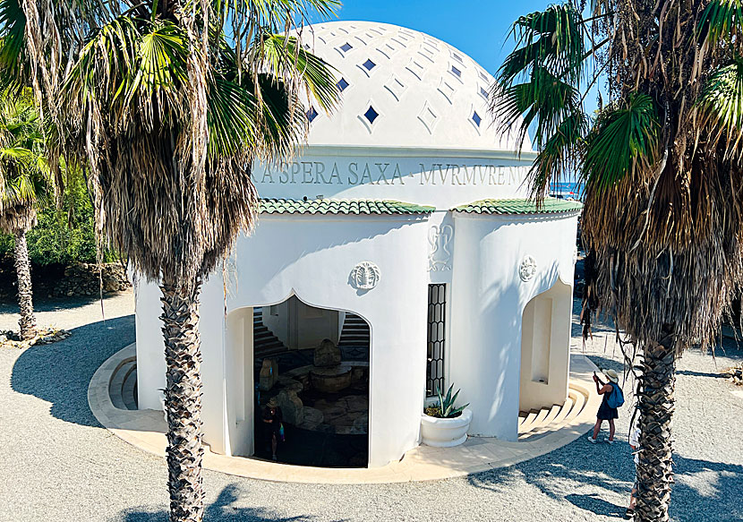 The museum and hot springs of Kallithea Springs near Rhodes town.