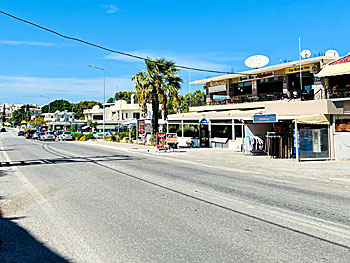 The villages in Kallithea on Rhodes.