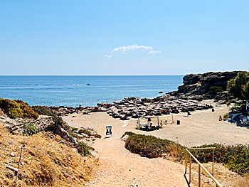 Kokkina beach in Rhodes.