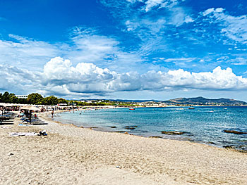 Kolymbia beach in Rhodes.