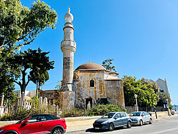 Murat Reis Mosque in Rhodes Town.