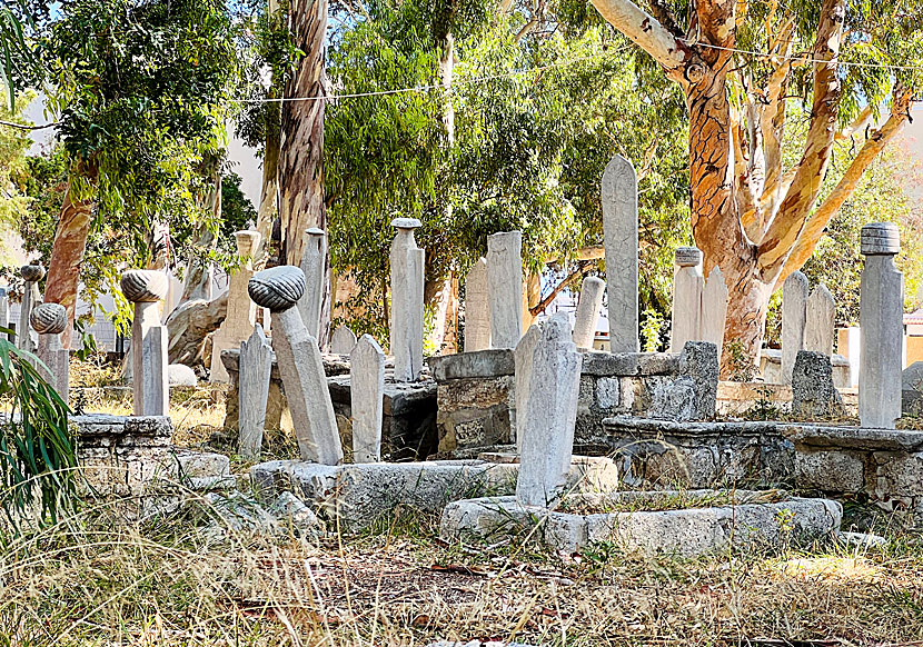 Muslim graves and cemeteries in Rhodes.