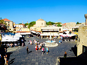 Rhodes old town.