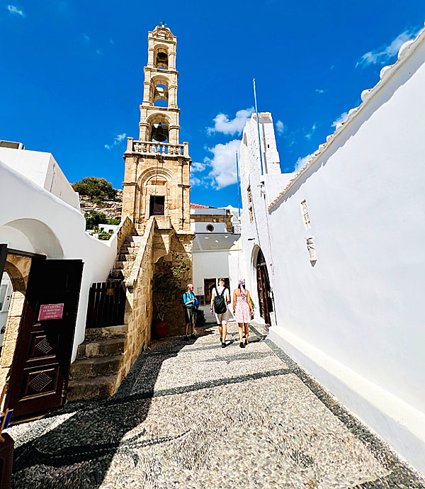 Panagia Church in Lindos.