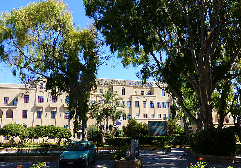 The casino in Rhodes town is Greece's third largest casino.