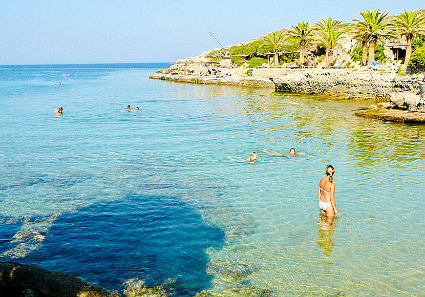 Kallithea Springs beach in 2004.