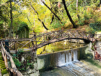 Rodini Park in Rhodes Town.