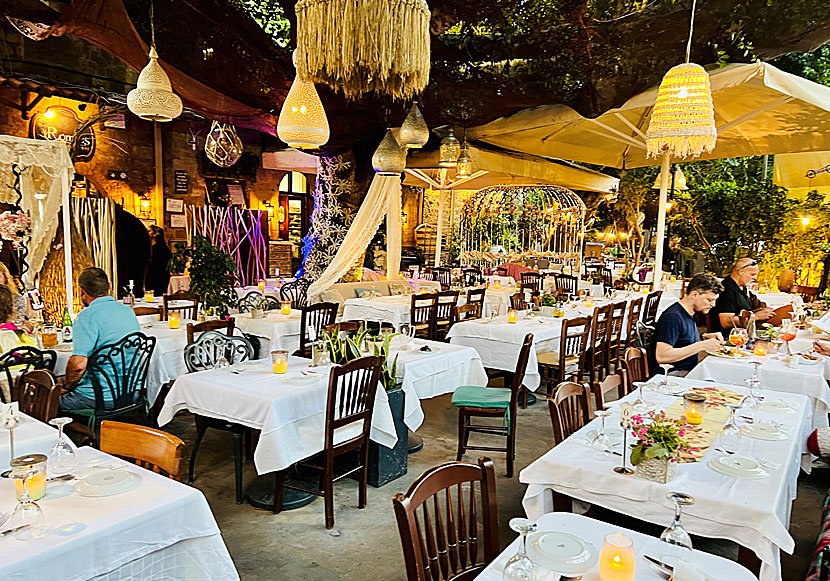 Romeo Restaurant is one of the best restaurants in Rhodes Old Town.