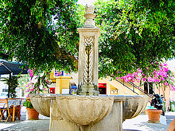 The village of Salakos in Rhodes.