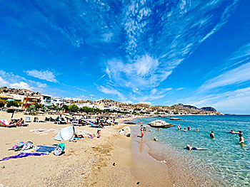 Stegna beach in Rhodes.