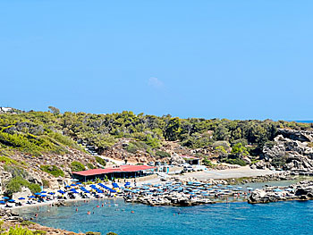 Nikolas, Tassos & Oasis beaches in Rhodes.