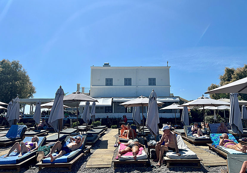 Taverna Meltemi at Elli beach in Rhodes.