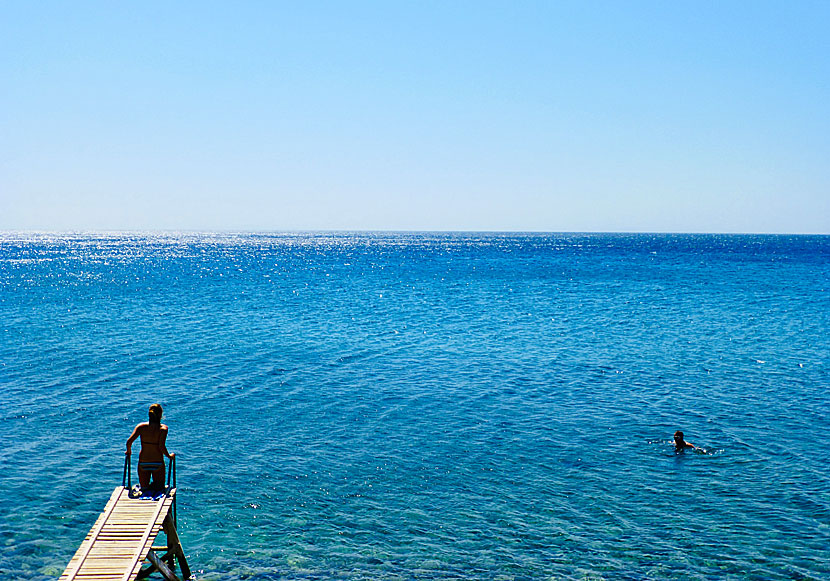 The wonderful snorkeling-friendly waters of Balos on Samos.