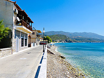 The village of Balos on Samos.