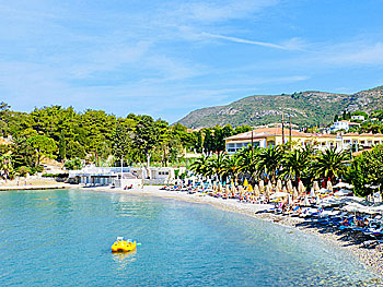 Gangou beach in Samos.