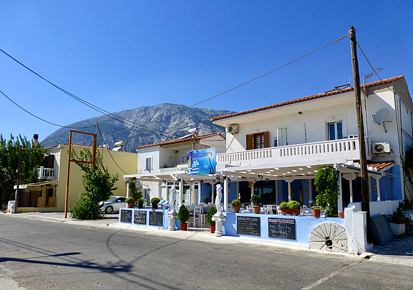 Gregorys Taverna is one of many restaurants in Votsalakia.