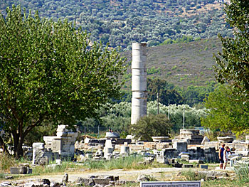 Temple of Hera in Samos.