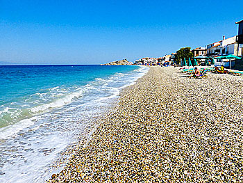 Kokkari beach in Samos.