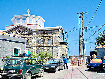 The village of Drakei on Samos.