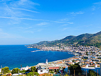 Samos Town (Vathy) on Samos.