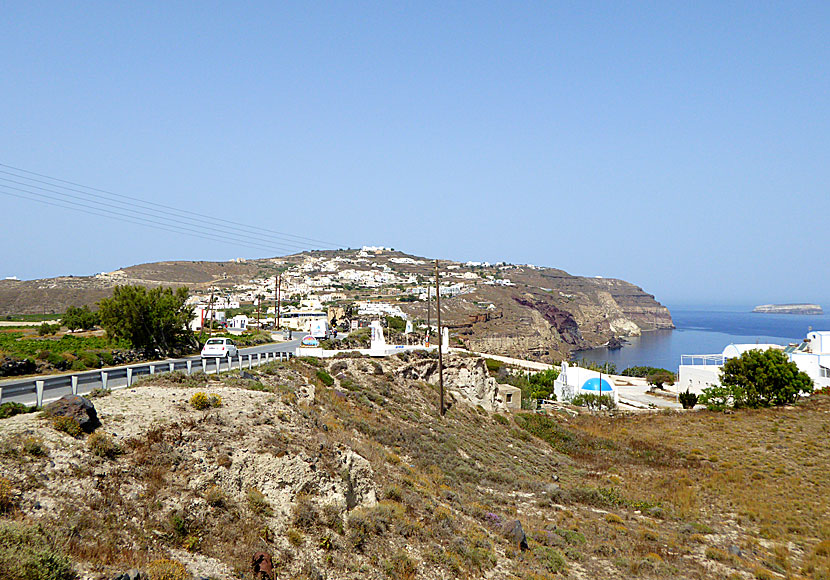 Akrotiri village. Santorini.