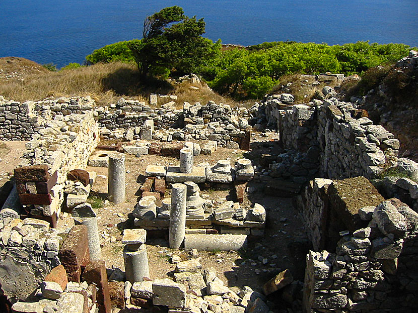 Ancient Thira. Santorini.