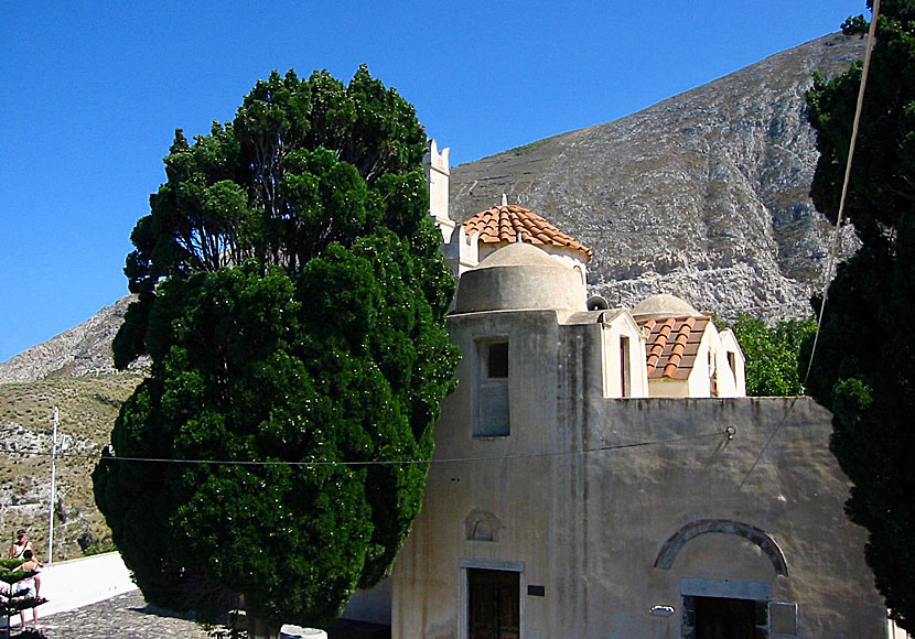 Church of Panagia Episkopi in Meso Gonia on Santorini.