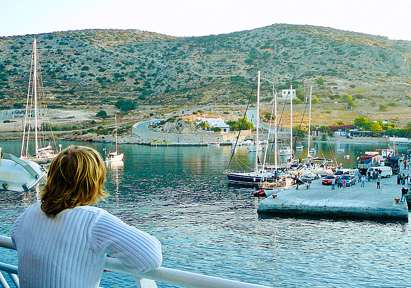 Blue Star Ferries operates the ports of Iraklia, Schinoussa, Donoussa and Koufonissi.