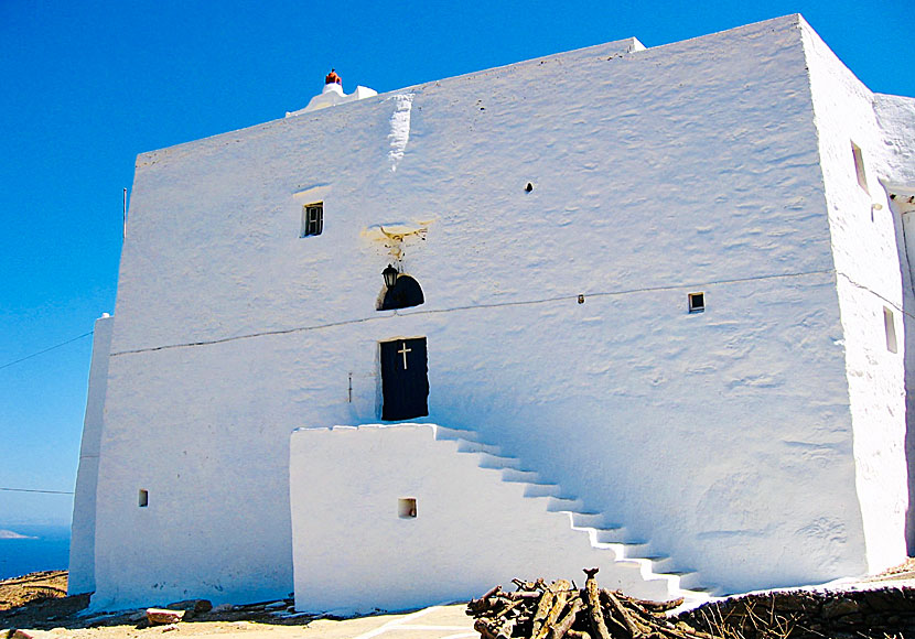 Moni Taxiarchon Monastery on the island of Serifos in the Cyclades.