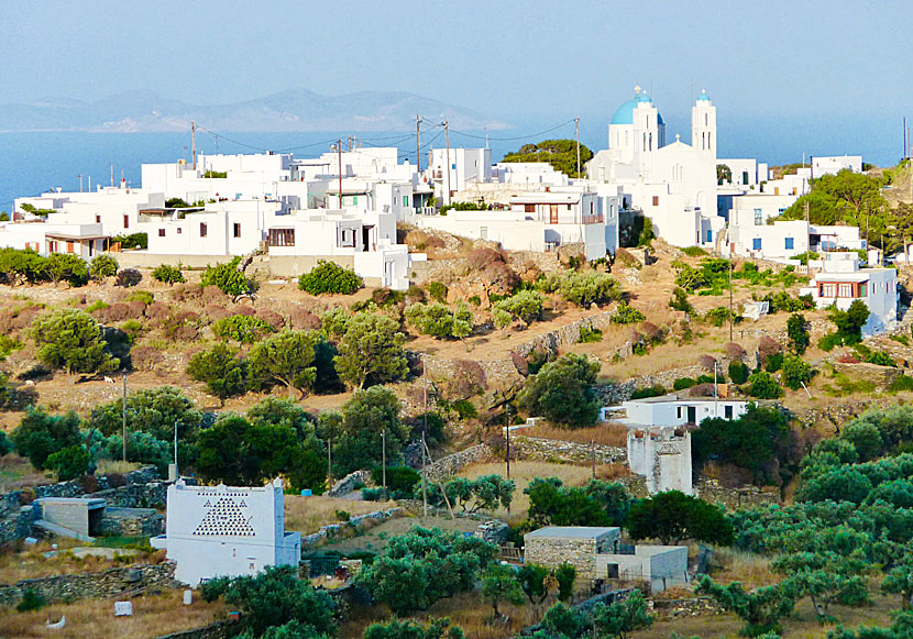 The village of Exambela on Sifnos.