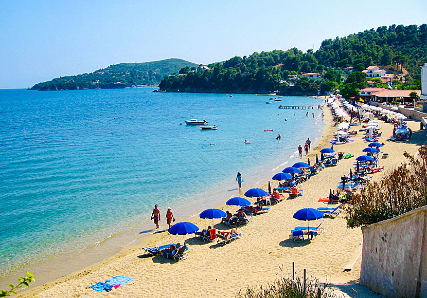 Achladies beach in Skiathos.