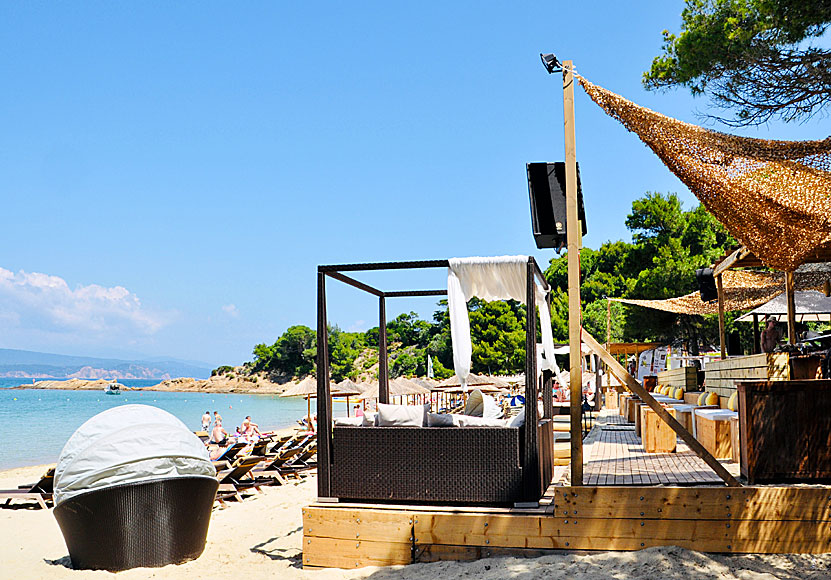 Banana beach on Skiathos has been developed and is now a luxury hotel.