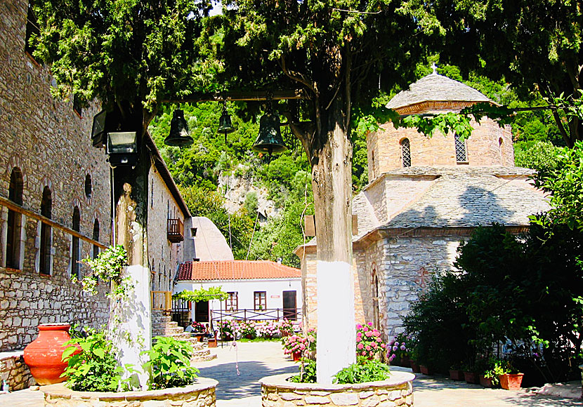 The Evangelistria Monastery on Skiathos is not to be missed.