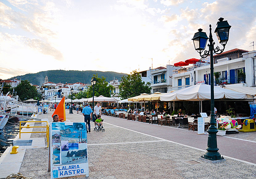 Excursions to the island of Lalaria and Kastro on Skiathos