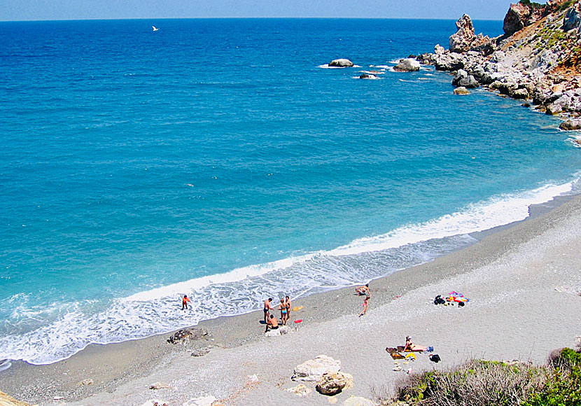 Kastro beach on Skiathos in Greece.