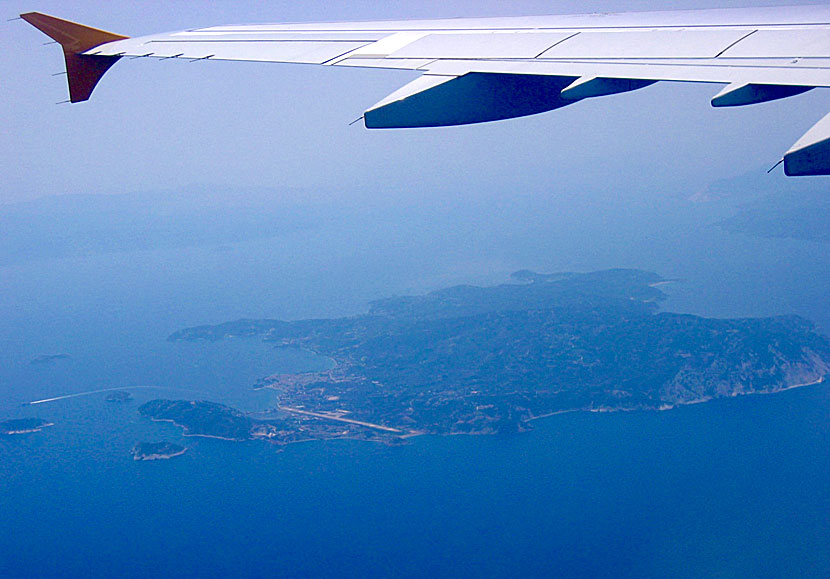 Landing at Skiathos small airport is not so much fun for those afraid of flying.